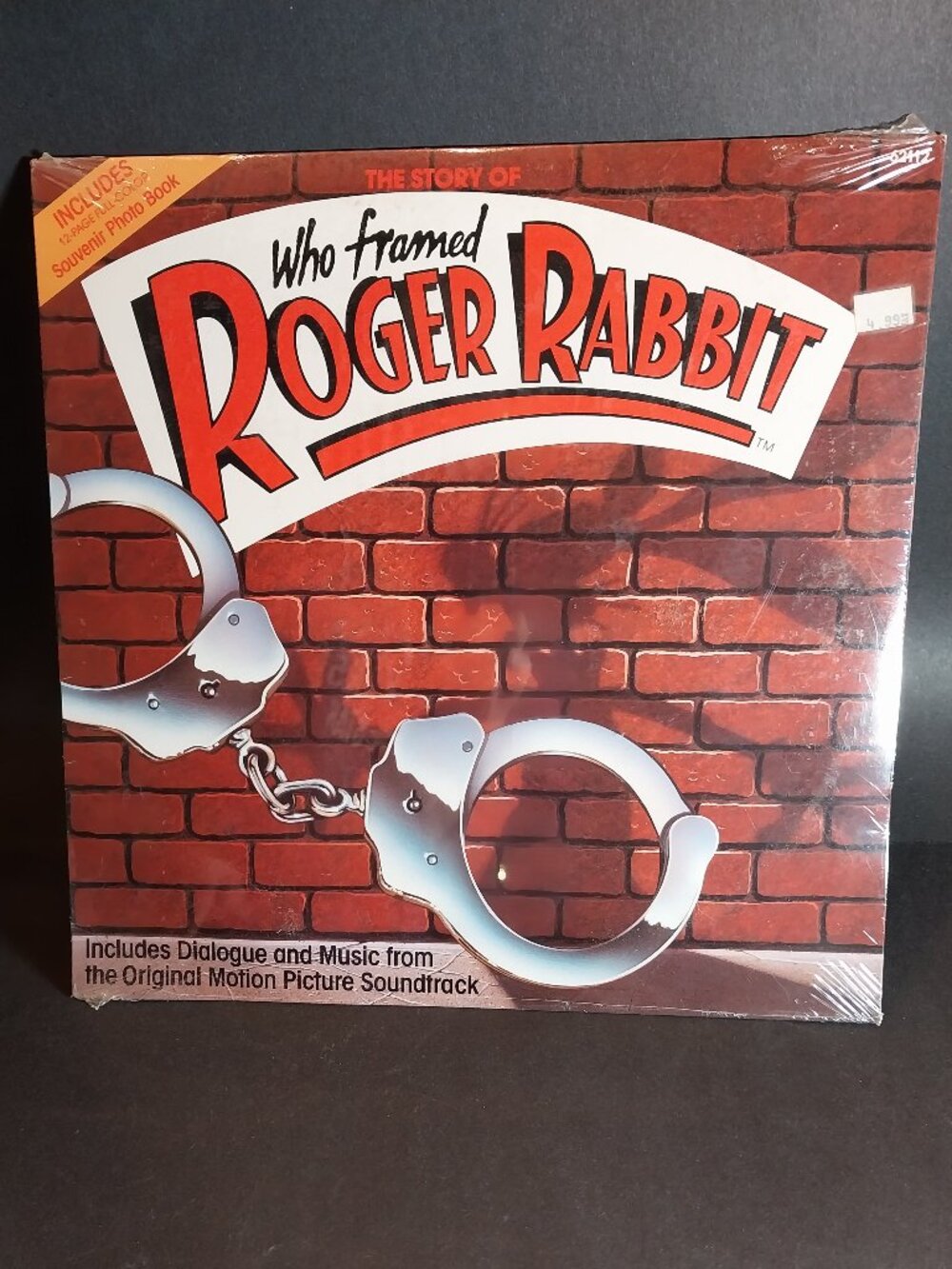 THE STORY OF WHO FRAMED ROGER RABBIT Vinyl LP Factory SEALED Vintage